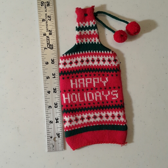 Other - #93 Bottle hugger Happy Holidays